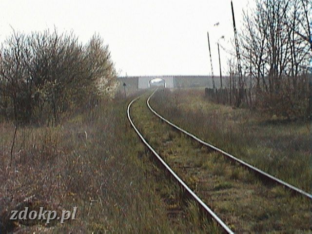2005-04-25.30 WG wyjazd na PN.JPG - Wgrowiec - nowy wiadukt nad lini kolejow w cigu obwodnicy Wgrowca.